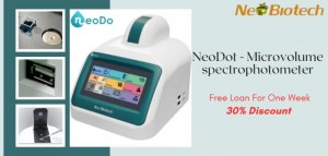 Espectrofotómetro NeoDot ¡Prueba gratuita!