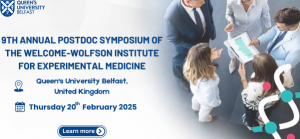 9th Annual Postdoc Symposium of the Welcome-Wolfson Institute for Experimental Medicine