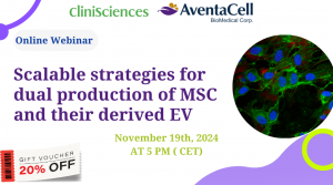 Webinar: Scalable strategies for dual production of MSC and their derived EV