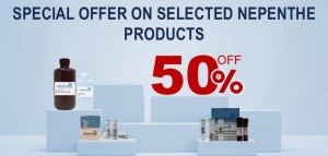 Bespaar 50% op geselecteerde Nepenthe-producten!