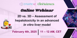 Webinar : 2D vs. 3D – Assessment of hepatotoxicity in an advanced in vitro liver model