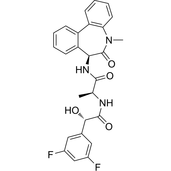 LY-411575 Estructura química