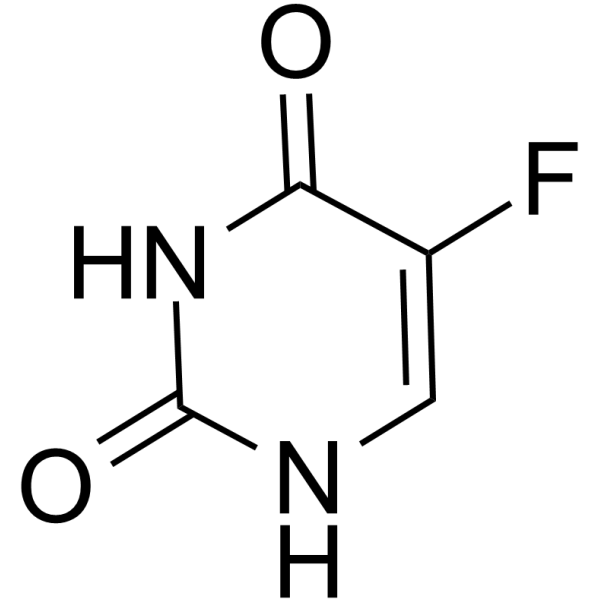 5-Fluorouracil Chemische Struktur