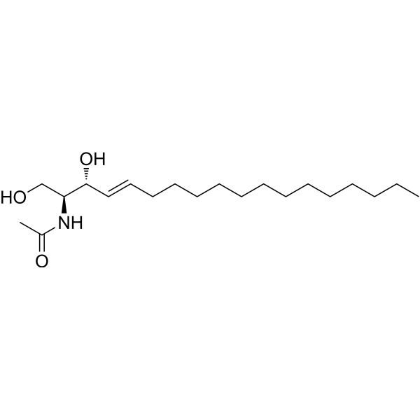 C2 Ceramide Estructura química