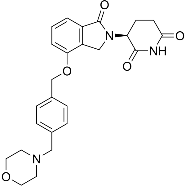 Iberdomide Estructura química