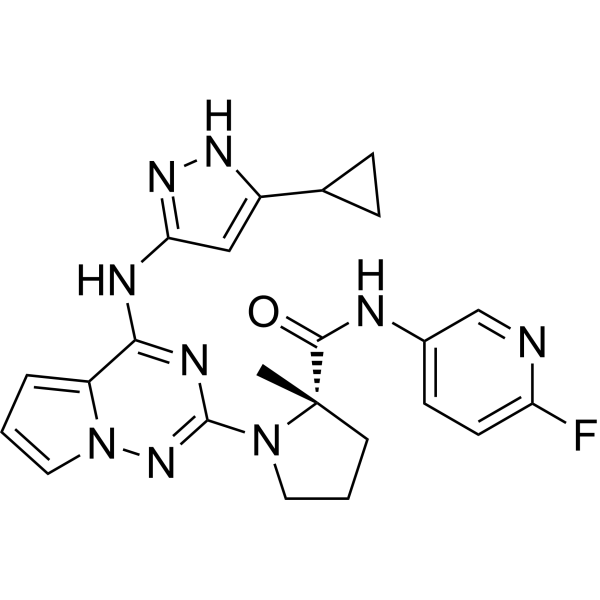 BMS-754807 Chemische Struktur