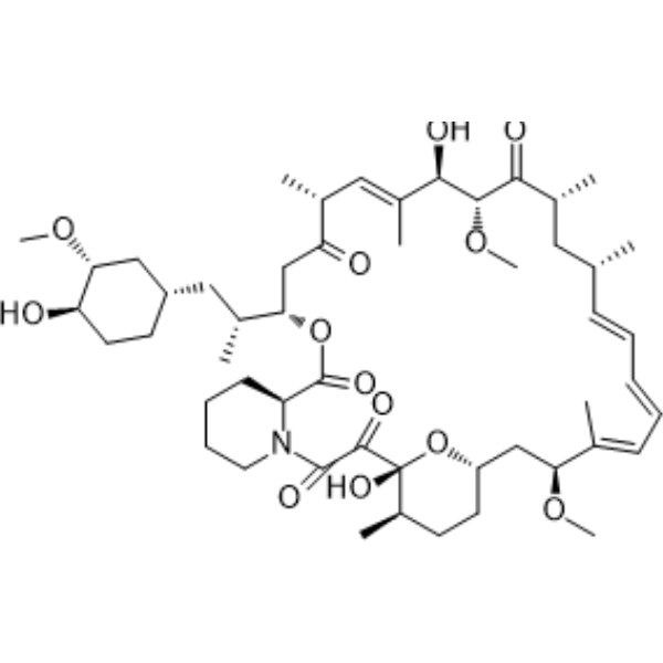 Rapamycin Estructura química
