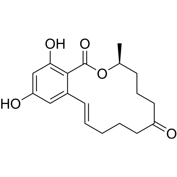 Zearalenone (Standard) Chemical Structure