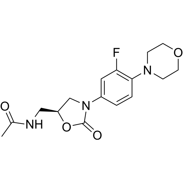 Linezolid Estructura química