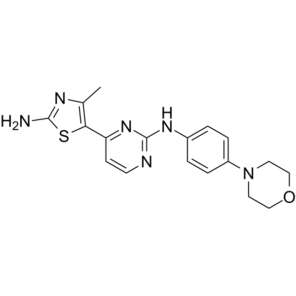CYC-116 Chemische Struktur