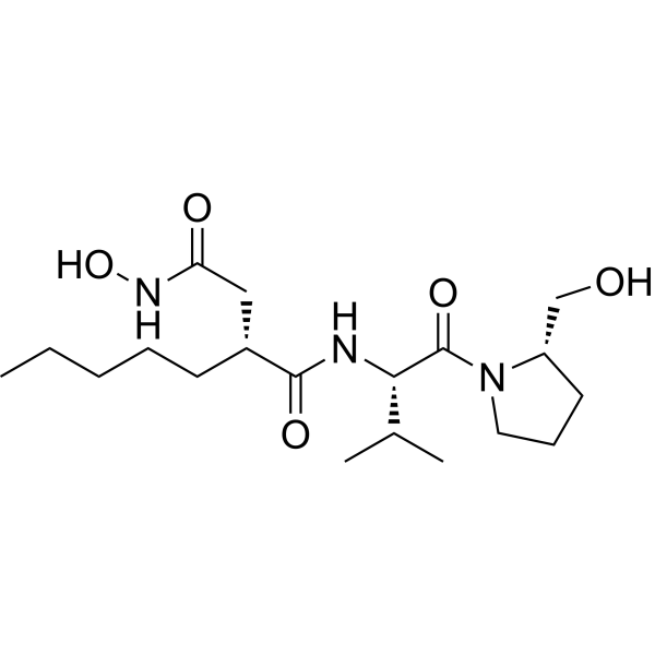 Actinonin Chemische Struktur