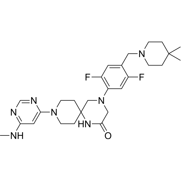 UZH2 Estructura química