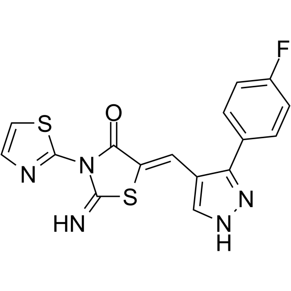 Necrostatin-7 Estructura química