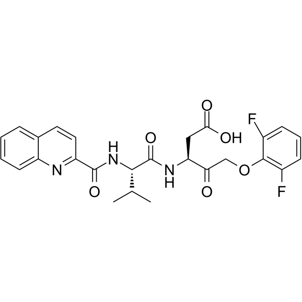 Q-VD-OPh Estructura química