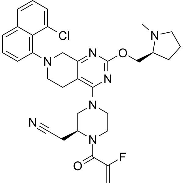Adagrasib Chemische Struktur