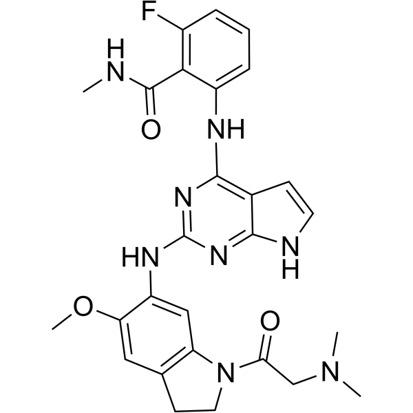 GSK1838705A Estructura química