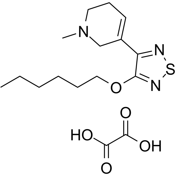 Xanomeline oxalate Chemische Struktur