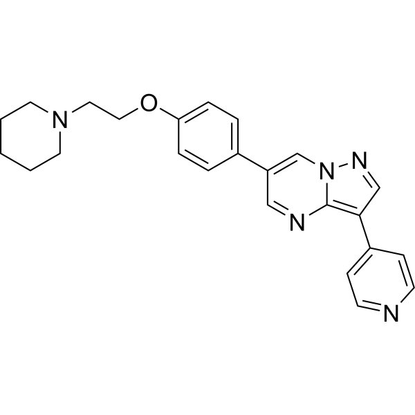 Dorsomorphin Chemische Struktur