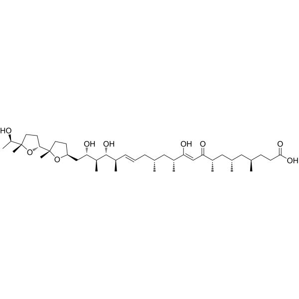 Ionomycin Estructura química