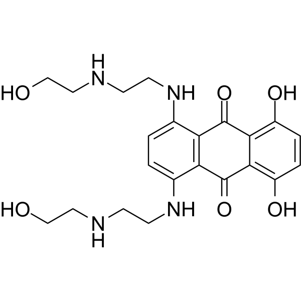 Mitoxantrone Chemical Structure
