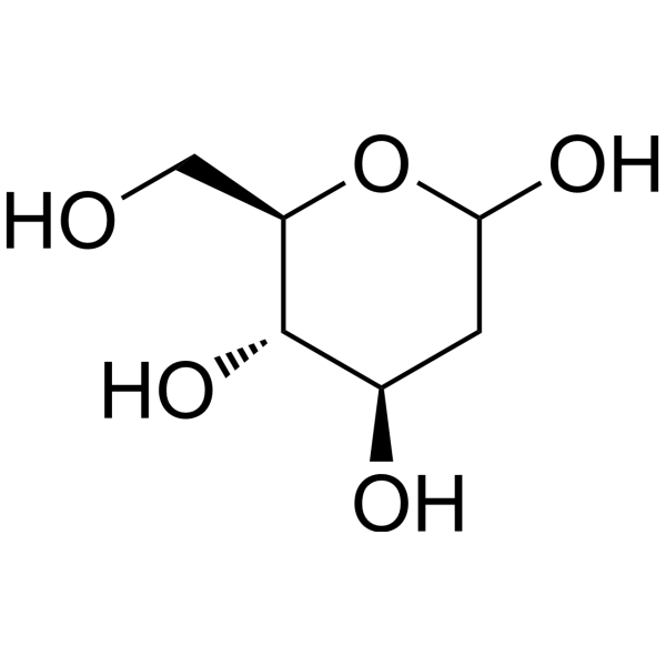 2-Deoxy-D-glucose Chemische Struktur