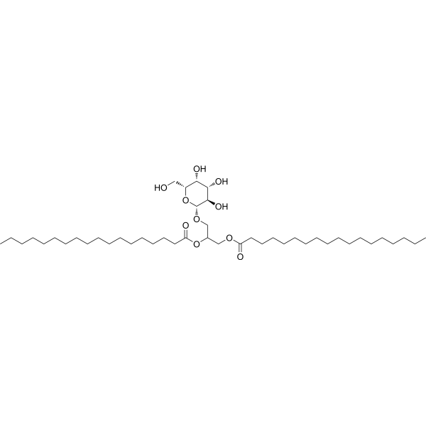 Monogalactosyl diglyceride Chemische Struktur