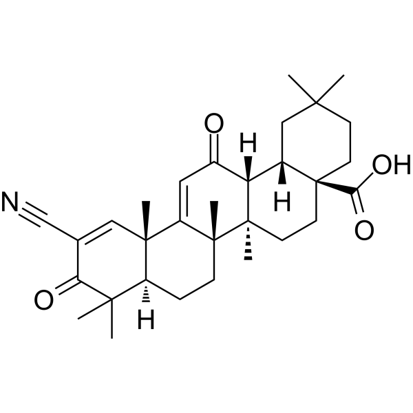 Bardoxolone Chemische Struktur