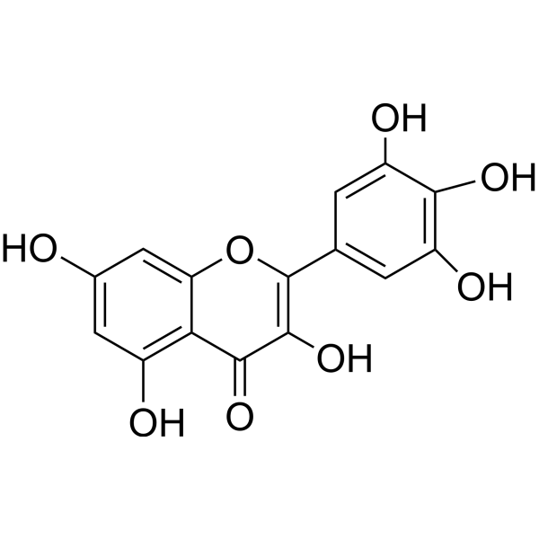 Myricetin Chemical Structure