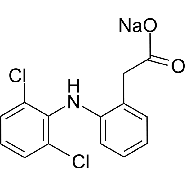 Diclofenac Sodium Chemical Structure