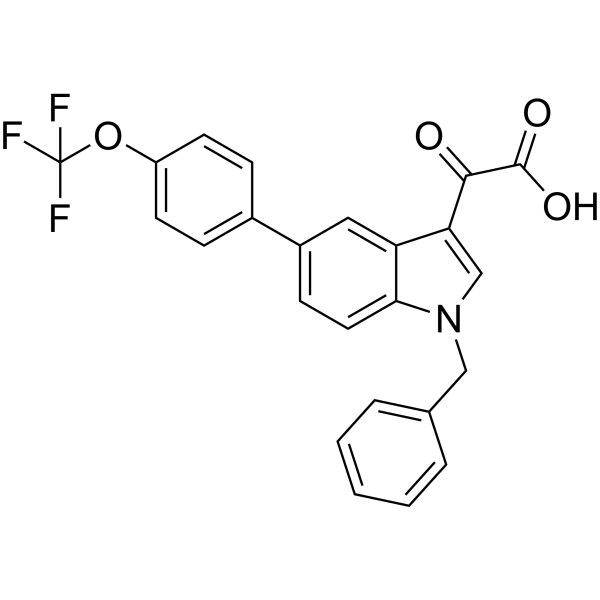 Tiplaxtinin Chemical Structure
