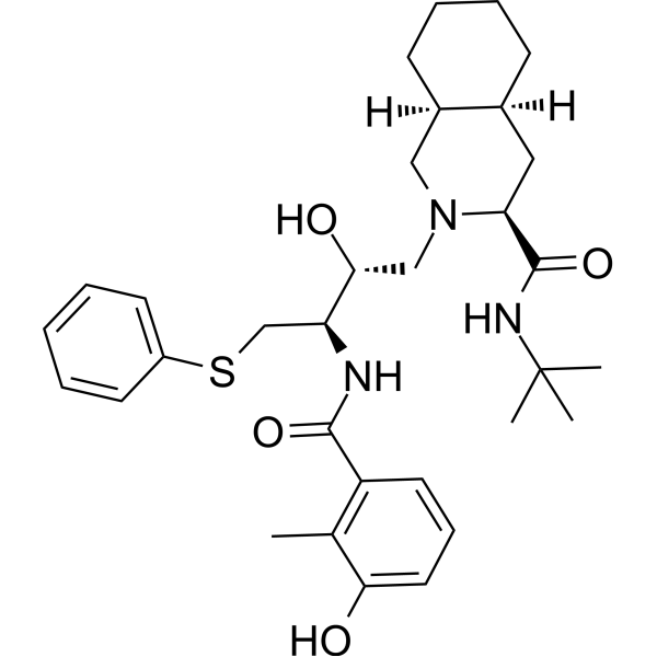 Nelfinavir Chemische Struktur