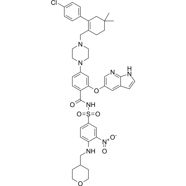Venetoclax Estructura química