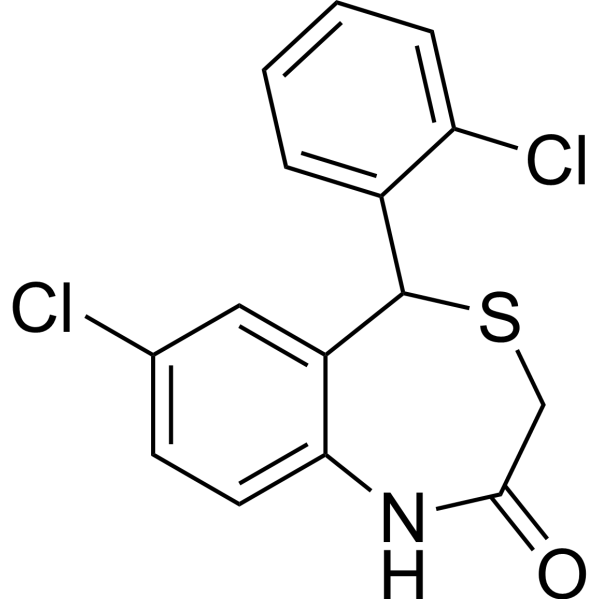 CGP37157 Chemische Struktur