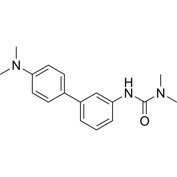 Atglistatin Estructura química