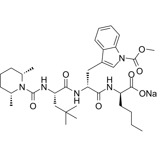 BQ-788 sodium salt Estructura química