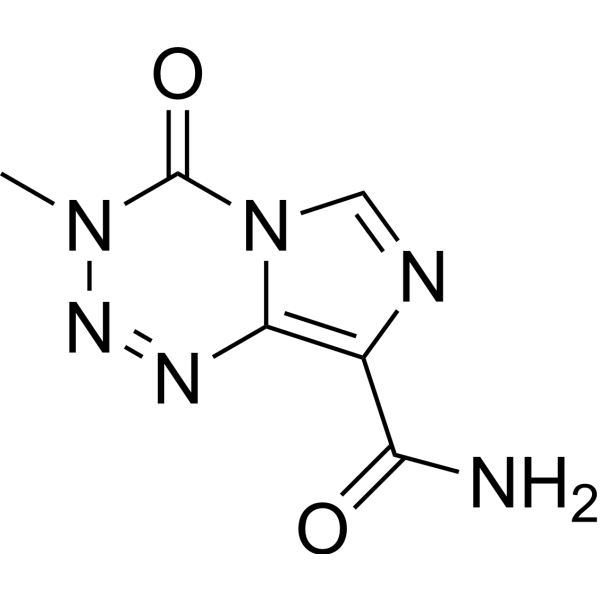 Temozolomide Chemical Structure