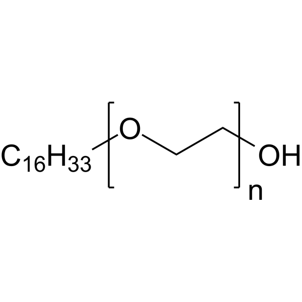 Brij-C20 Estructura química