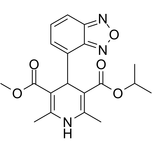 Isradipine Estructura química