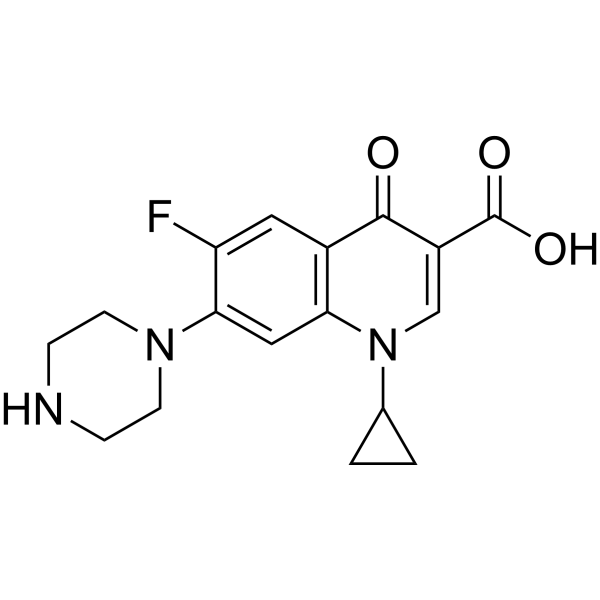 Ciprofloxacin Chemische Struktur