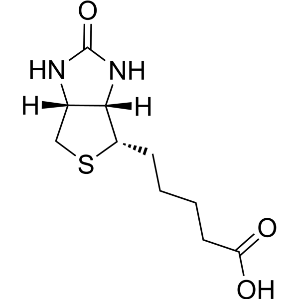 Biotin Estructura química