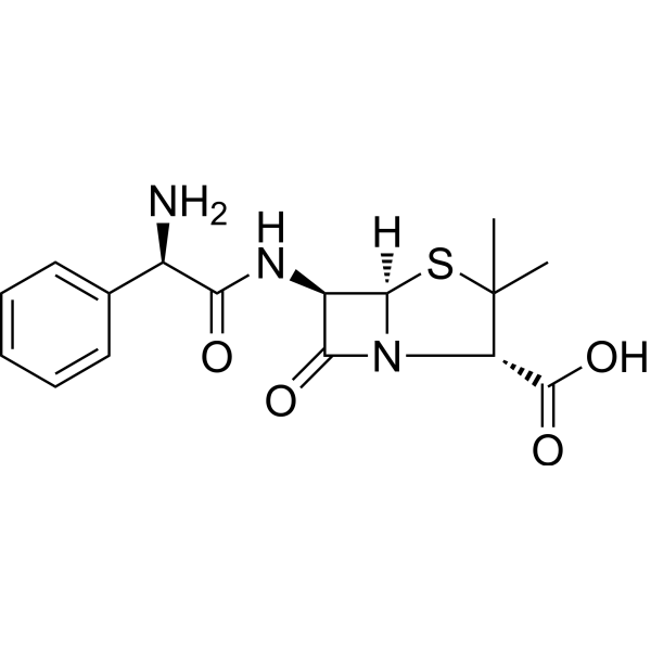 Ampicillin Chemical Structure