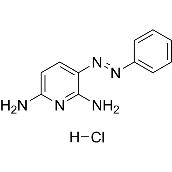 Phenazopyridine hydrochloride Chemische Struktur