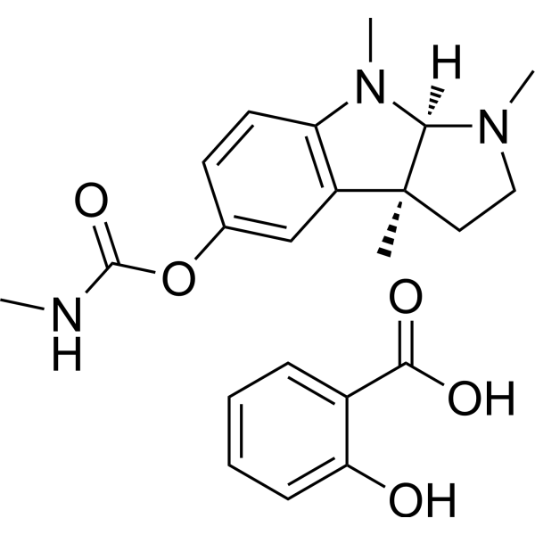 Physostigmine salicylate Chemical Structure