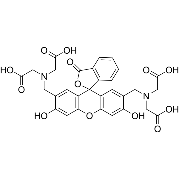 Calcein Estructura química