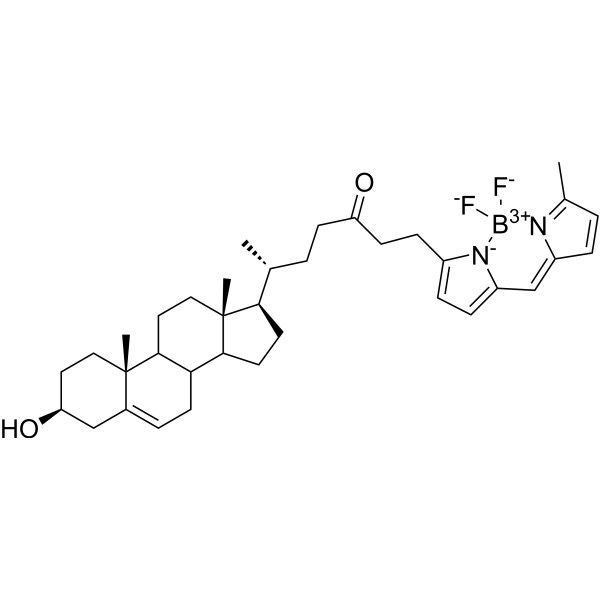 BODIPY FL Cholesterol Chemical Structure