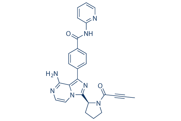 Acalabrutinib Structure