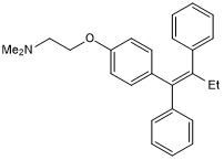 Tamoxifen Structure