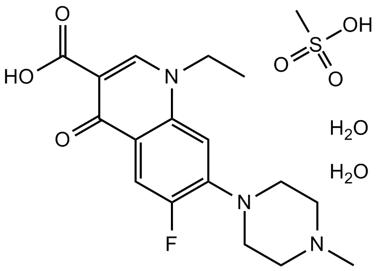 Pefloxacin Mesylate Dihydrate