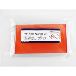 Precast Agarose Gel TAE, 2%, 12 Well, EtBr Stained, 20 gels per Box