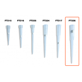 10-200ul Filter Tip, Natural, Sterile, 96/Rack